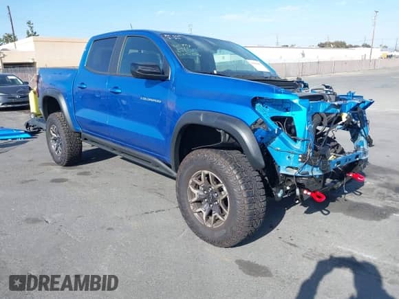 2024 Chevrolet Colorado 4WD ZR2 с VIN 1GCPTFEK4R1247340, выставлен на аукционе IAAI как лот 41690407 с пробегом 3 421 миль миль и . История ставок и продаж доступна на DreamBid. Изображение 1.