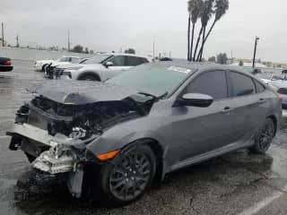 2016 Honda Civic LX with VIN 2HGFC2F58GH538713, listed as a Copart auction lot 82246565 with 80,091 mi miles and Salvage title. Bid and sale history available at DreamBid. Image 1.