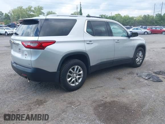 2018 Chevrolet Traverse LT Cloth with VIN 1GNEVGKW2JJ165536, listed as a IAAI auction lot 42718462 with 66,173 mi miles and . Bid and sale history available at DreamBid. Image 4.