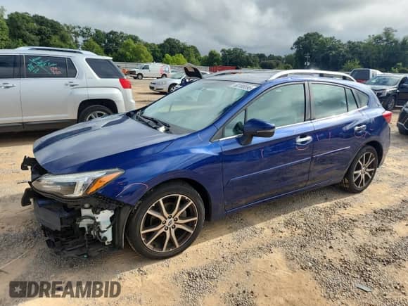 2017 Subaru Impreza Limited with VIN 4S3GTAT62H3747220, listed as a Copart auction lot 68108595 with 112,392 mi miles and Salvage title. Bid and sale history available at DreamBid. Image 1.