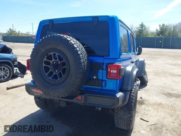 2022 Jeep Wrangler Unlimited Willys с VIN 1C4HJXDN5NW269680, выставлен на аукционе IAAI как лот 42039165 с пробегом 31 183 миль миль и . История ставок и продаж доступна на DreamBid. Изображение 4.