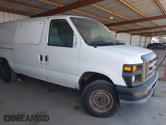 2010 Ford Econoline Cargo Commercial with VIN 1FTNE1EW0ADA96037, listed as a IAAI auction lot 42456306 with 155,805 mi miles and . Bid and sale history available at DreamBid. Image 6.