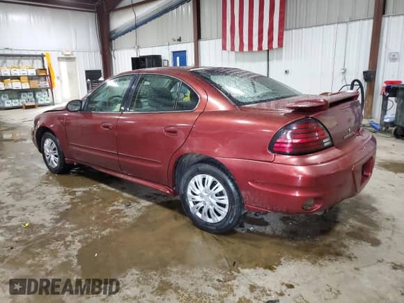 2003 Pontiac Grand Am SE с VIN 1G2NE52F33C162976, выставлен на аукционе Copart как лот 59138725 с пробегом 93 048 миль миль и Списание • Salvage title. История ставок и продаж доступна на DreamBid. Изображение 2.