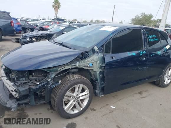 2019 Toyota Corolla SE with VIN JTNK4RBE9K3023865, listed as a IAAI auction lot 43315858 with 97,757 mi miles and . Bid and sale history available at DreamBid. Image 6.