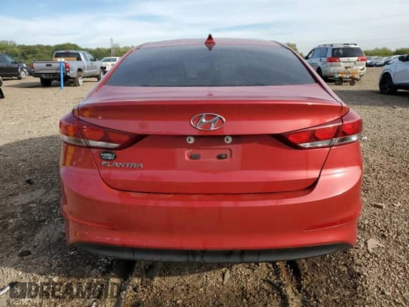 2017 Hyundai Elantra Value Edition with VIN 5NPD84LF6HH021855, listed as a Copart auction lot 84776255 with 167,124 mi miles and Salvage title. Bid and sale history available at DreamBid. Image 6.