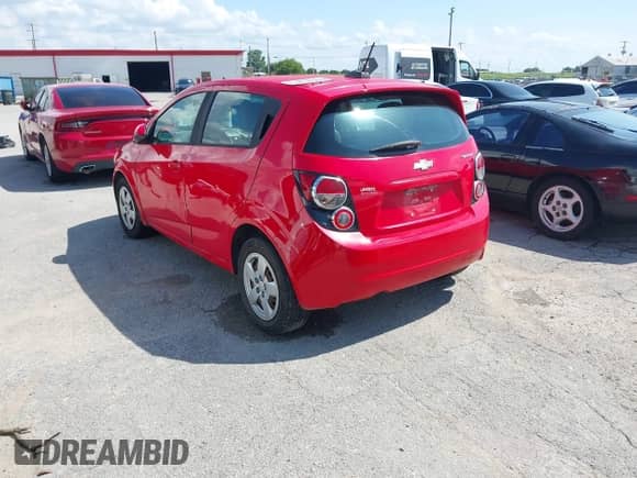 2015 Chevrolet Sonic LS with VIN 1G1JA6SH8F4159267, listed as a IAAI auction lot 42705619 with 116,650 mi miles and . Bid and sale history available at DreamBid. Image 3.