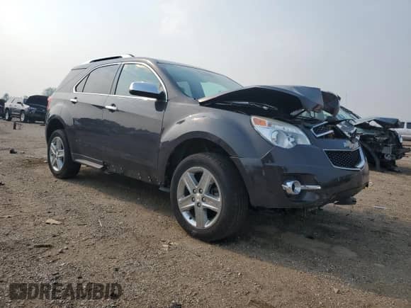 2015 Chevrolet Equinox LTZ with VIN 2GNFLHE37F6358562, listed as a Copart auction lot 66829815 with 68,477 mi miles and Salvage title. Bid and sale history available at DreamBid. Image 4.