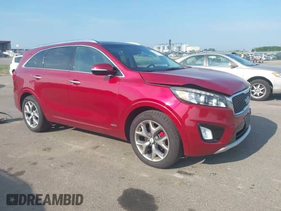 2017 Kia Sorento SX z VIN 5XYPKDA50HG315946, wystawiony jako IAAI lot #42917931 z przebiegiem 90 685 mil mil oraz . Historia ofert i sprzedaży dostępna na DreamBid. Obrazek 1.