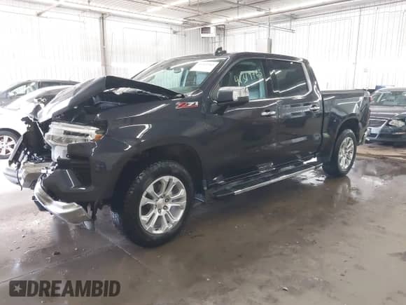 2023 Chevrolet Silverado 1500 LTZ with VIN 2GCUDGED3P1113448, listed as a IAAI auction lot 41319765 with 25,597 mi miles and . Bid and sale history available at DreamBid. Image 19.