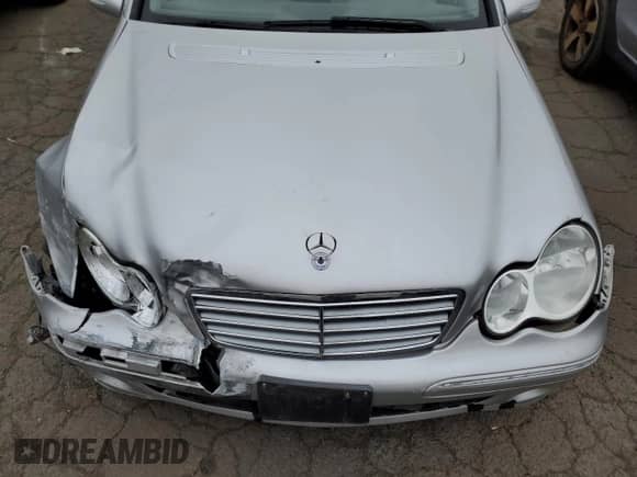 2005 Mercedes-Benz C 240 with VIN WDBRH81J55F654419, listed as a Copart auction lot 87032754 with Not provided miles and Salvage title. Bid and sale history available at DreamBid. Image 12.