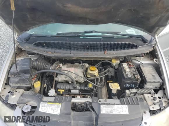 2001 Dodge Caravan EX with VIN 2B4GP74LX1R293305, listed as a Copart auction lot 81262594 with 301,228 mi miles and Salvage title. Bid and sale history available at DreamBid. Image 13.