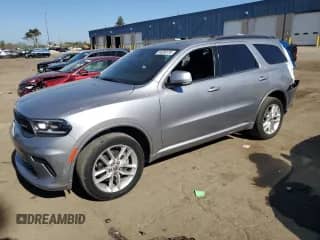 2021 Dodge Durango GT Plus with VIN 1C4RDJDG0MC520888, listed as a Copart auction lot 84588135 with 50,460 mi miles and Clean title. Bid and sale history available at DreamBid. Image 1.