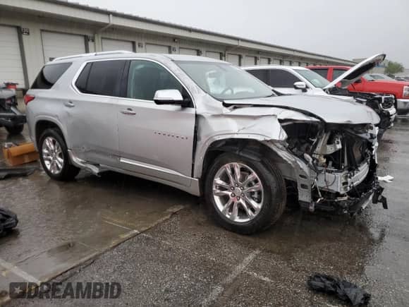 2021 Chevrolet Traverse High Country с VIN 1GNEVNKW6MJ250789, выставлен на аукционе Copart как лот 85547855 с пробегом 78 040 миль миль и Списание • Salvage title. История ставок и продаж доступна на DreamBid. Изображение 4.