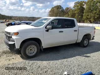 2021 Chevrolet Silverado 1500 Work Truck with VIN 1GCPWAEHXMZ184429, listed as a Copart auction lot 78972434 with 72,282 mi miles and Salvage title. Bid and sale history available at DreamBid. Image 1.
