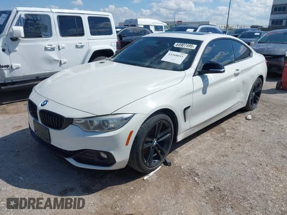 2015 BMW 4 Series 428i с VIN WBA3N3C52FK233864, выставлен на аукционе IAAI как лот 43268011 с пробегом 95 724 миль миль и . История ставок и продаж доступна на DreamBid. Изображение 2.