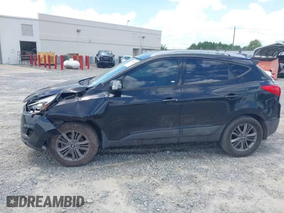2014 Hyundai Tucson Limited with VIN KM8JU3AG1EU795688, listed as a IAAI auction lot 42780863 with 158,638 mi miles and . Bid and sale history available at DreamBid. Image 6.