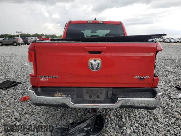 2022 Ram 1500 Big Horn z VIN 1C6RRFFG7NN428735, wystawiony jako Copart lot #65457265 z przebiegiem 68 171 mil mil oraz Nie do naprawy • Non repairable. Historia ofert i sprzedaży dostępna na DreamBid. Obrazek 6.