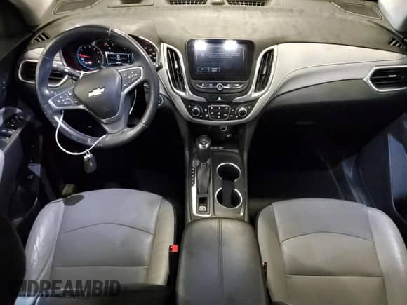 2018 Chevrolet Equinox Premier with VIN 3GNAXVEV7JS547270, listed as a Copart auction lot 81371165 with 96,480 mi miles and Salvage title. Bid and sale history available at DreamBid. Image 8.