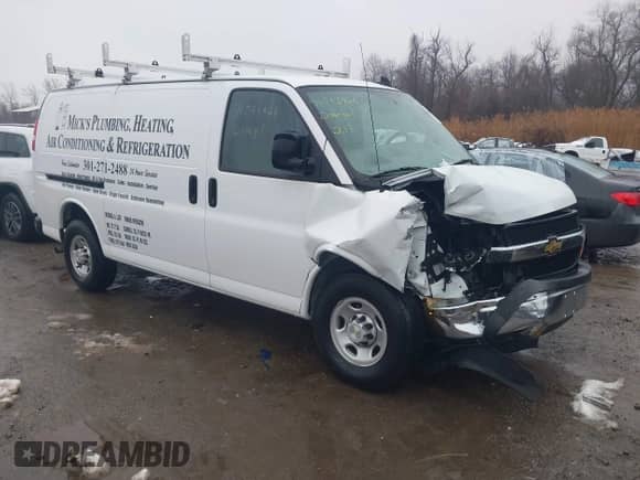 2023 Chevrolet Express Cargo с VIN 1GCWGAFP4P1249681, выставлен на аукционе IAAI как лот 41546926 с пробегом 19 123 миль миль и . История ставок и продаж доступна на DreamBid. Изображение 1.