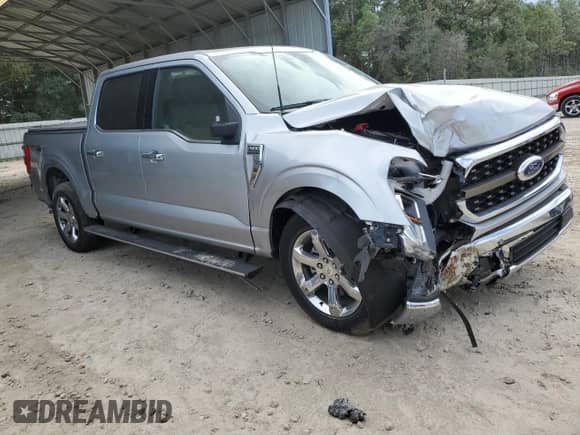 2022 Ford F-150 XL с VIN 1FTFW1E56NFB93133, выставлен на аукционе Copart как лот 84601175 с пробегом 26 753 миль миль и Списание • Salvage title. История ставок и продаж доступна на DreamBid. Изображение 4.