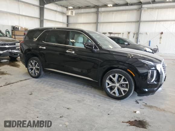2022 Hyundai Palisade Limited with VIN KM8R5DHEXNU336752, listed as a Copart auction lot 71673035 with 91,667 mi miles and Salvage title. Bid and sale history available at DreamBid. Image 4.