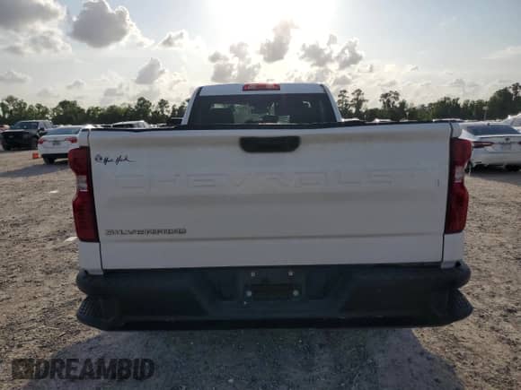 2022 Chevrolet Silverado 1500 Work Truck with VIN 3GCNAAEKXNG507171, listed as a Copart auction lot 55136725 with 102,236 mi miles and Salvage title. Bid and sale history available at DreamBid. Image 10.