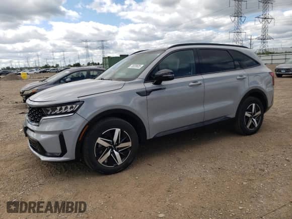 2022 Kia Sorento EX with VIN 5XYRH4LF5NG130512, listed as a Copart auction lot 70020635 with 31,219 mi miles and Salvage title. Bid and sale history available at DreamBid. Image 1.