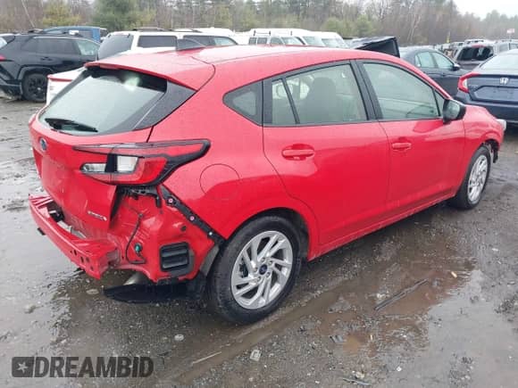 2024 Subaru Impreza с VIN JF1GUABC0R8284606, выставлен на аукционе IAAI как лот 41945112 с пробегом 21 326 миль миль и . История ставок и продаж доступна на DreamBid. Изображение 4.