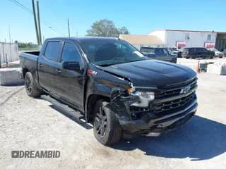 2022 Chevrolet Silverado 1500 RST z VIN 3GCUDEET8NG680920, wystawiony jako IAAI lot #41595611 z przebiegiem 43 457 mil mil oraz . Historia ofert i sprzedaży dostępna na DreamBid. Obrazek 1.