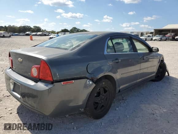 2009 Chevrolet Malibu 1LS with VIN 1G1ZG57B494169203, listed as a Copart auction lot 84866295 with 179,190 mi miles and Salvage title. Bid and sale history available at DreamBid. Image 3.
