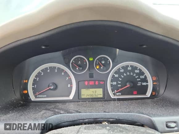 2006 Hyundai Santa Fe GLS с VIN KM8SC73E26U112005, выставлен на аукционе Copart как лот 65889115 с пробегом 149 692 миль миль и Списание • Salvage title. История ставок и продаж доступна на DreamBid. Изображение 9.