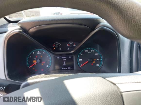 2022 Chevrolet Colorado 4WD Work Truck with VIN 1GCGTBEN3N1308741, listed as a IAAI auction lot 43003988 with 40,384 mi miles and . Bid and sale history available at DreamBid. Image 7.