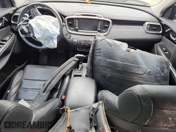 2018 Kia Sorento SX z VIN 5XYPKDA52JG377483, wystawiony jako Copart lot #63124635 z przebiegiem 125 691 mil mil oraz Szkoda całkowita • Salvage title. Historia ofert i sprzedaży dostępna na DreamBid. Obrazek 8.