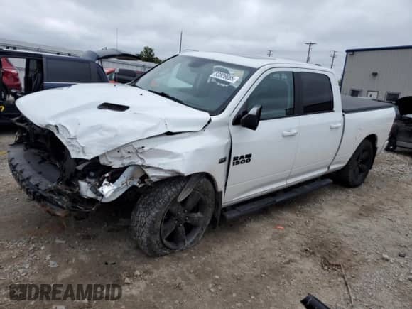 2017 Ram 1500 Sport with VIN 1C6RR7UT6HS724681, listed as a Copart auction lot 83826655 with 91,404 mi miles and Clean title. Bid and sale history available at DreamBid. Image 1.