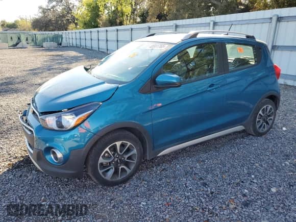 2021 Chevrolet Spark ACTIV with VIN KL8CH6SA3MC714443, listed as a Copart auction lot 48911765 with 35,217 mi miles and Non repairable. Bid and sale history available at DreamBid. Image 1.