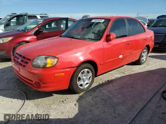 2005 Hyundai Accent GLS с VIN KMHCG45C15U596671, выставлен на аукционе Copart как лот 74834004 с пробегом Не указан миль и Списание • Salvage title. История ставок и продаж доступна на DreamBid. Изображение 1.