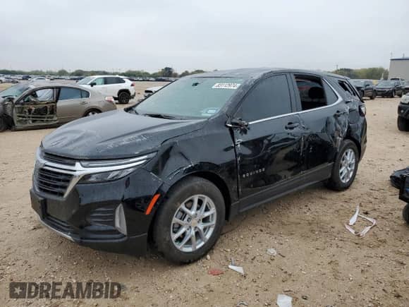 2024 Chevrolet Equinox LT с VIN 3GNAXJEG2RL216287, выставлен на аукционе Copart как лот 83112974 с пробегом 14 030 миль миль и Списание • Salvage title. История ставок и продаж доступна на DreamBid. Изображение 1.