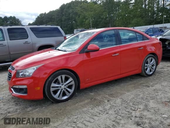 2016 Chevrolet Cruze LTZ z VIN 1G1PG5SB0G7160198, wystawiony jako Copart lot #81443215 z przebiegiem 146 268 mil mil oraz Szkoda całkowita • Salvage title. Historia ofert i sprzedaży dostępna na DreamBid. Obrazek 1.
