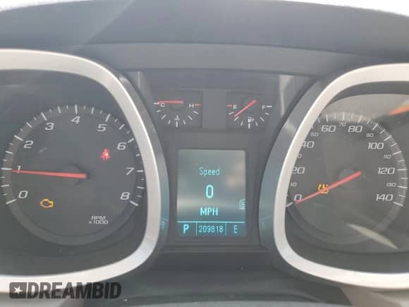 2011 Chevrolet Equinox LS with VIN 2GNALBEC9B1238910, listed as a Copart auction lot 62100705 with 209,818 mi miles and Clean title. Bid and sale history available at DreamBid. Image 9.