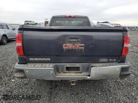 2015 GMC Sierra 1500 SLE with VIN 1GTN2UEC2FZ307989, listed as a Copart auction lot 87200335 with Not provided miles and Salvage title. Bid and sale history available at DreamBid. Image 6.