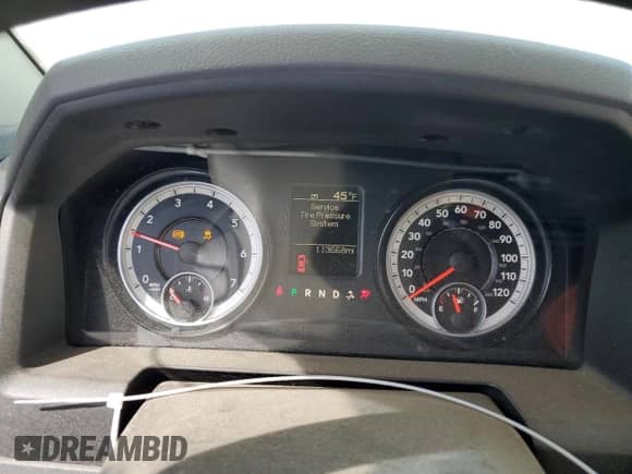 2014 Ram 1500 Tradesman with VIN 1C6RR7FG1ES466307, listed as a Copart auction lot 47203055 with 113,668 mi miles and Salvage title. Bid and sale history available at DreamBid. Image 9.