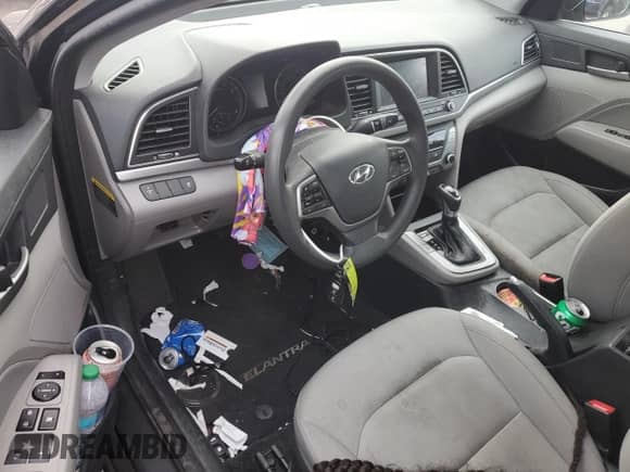 2017 Hyundai Elantra SE with VIN KMHD84LF6HU427099, listed as a Copart auction lot 86127685 with 95,235 mi miles and Salvage title. Bid and sale history available at DreamBid. Image 8.