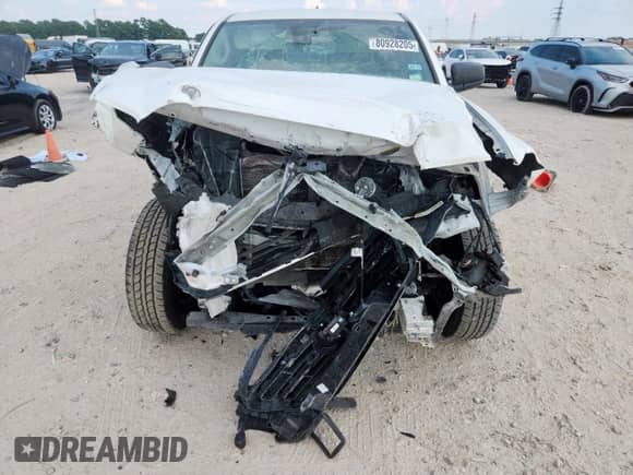 2022 Toyota Tacoma SR with VIN 3TYRX5GN6NT055403, listed as a Copart auction lot 80928205 with 63,337 mi miles and Salvage title. Bid and sale history available at DreamBid. Image 5.