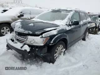 2014 Dodge Journey SXT with VIN 3C4PDDBG4ET301868, listed as a Copart auction lot 80799925 with 102,529 mi miles and Non repairable. Bid and sale history available at DreamBid. Image 1.