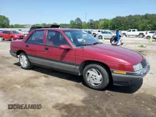 1993 Chevrolet Corsica LT z VIN 1G1LT53TXPY162911, wystawiony jako Copart lot #53619235 z przebiegiem 90 540 mil mil oraz Szkoda całkowita • Salvage title. Historia ofert i sprzedaży dostępna na DreamBid. Obrazek 4.