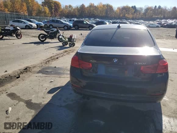 2017 BMW 3 Series 330i xDrive with VIN WBA8D9G31HNU65023, listed as a Copart auction lot 77240814 with 54,624 mi miles and Salvage title. Bid and sale history available at DreamBid. Image 6.