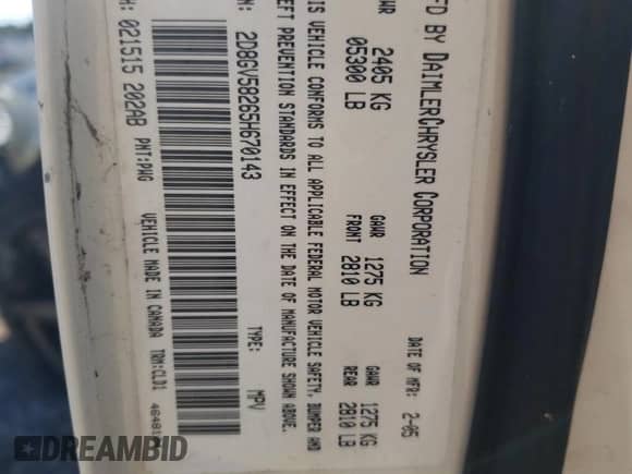 2005 Dodge Magnum RT z VIN 2D8GV58265H670143, wystawiony jako Copart lot #87054325 z przebiegiem 112 938 mil mil oraz Szkoda całkowita • Salvage title. Historia ofert i sprzedaży dostępna na DreamBid. Obrazek 14.