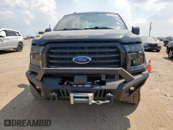 2017 Ford F-150 XLT with VIN 1FTEW1EF5HKC16563, listed as a Copart auction lot 81129765 with Not provided miles and Salvage title. Bid and sale history available at DreamBid. Image 5.
