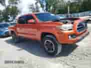 2017 Toyota Tacoma SR5 with VIN 5TFAZ5CN6HX027463, listed as a Copart auction lot 85557195 with 124,527 mi miles and Non repairable. Bid and sale history available at DreamBid. Image 4.