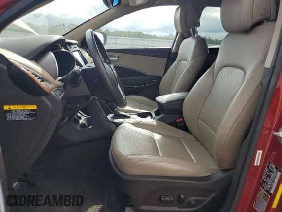 2014 Hyundai Santa Fe с VIN 5XYZW3LA3EG226885, выставлен на аукционе Copart как лот 71650475 с пробегом 52 668 миль миль и Списание • Salvage title. История ставок и продаж доступна на DreamBid. Изображение 7.